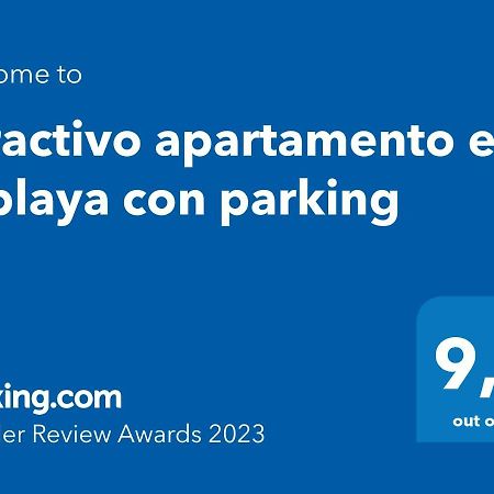 Atractivo apartamento en la playa con parking Roquetas de Mar Exterior foto